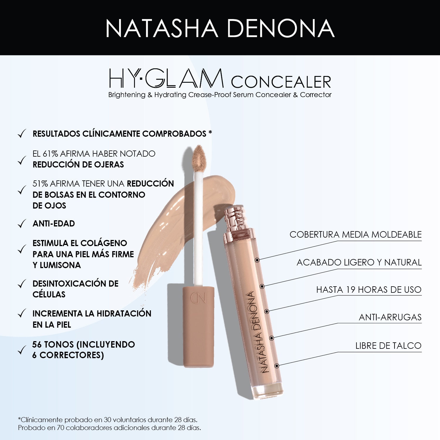 HY-GLAM CONCEALER (CORRECTOR DE IMPERFECCIONES)